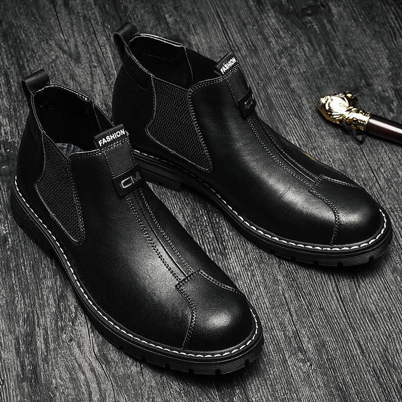 chelsea boots, mens chelsea boots autumn winter details 4